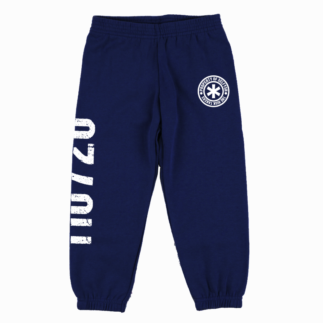 Navy Selfysh Sweatpants