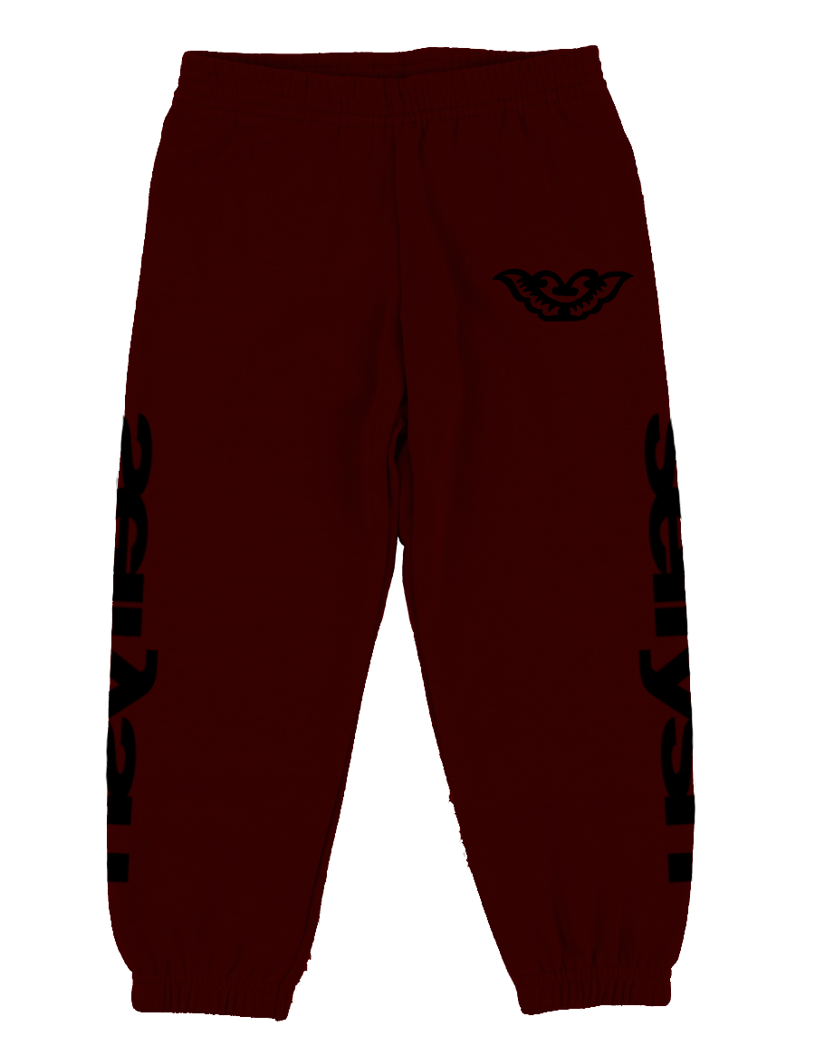 Burgundy Sweatpants