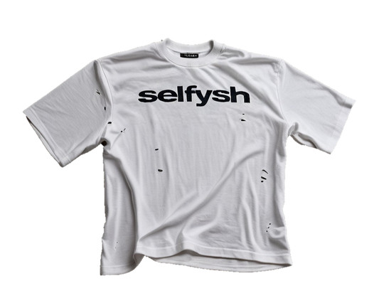 Distressed Selfysh Tee