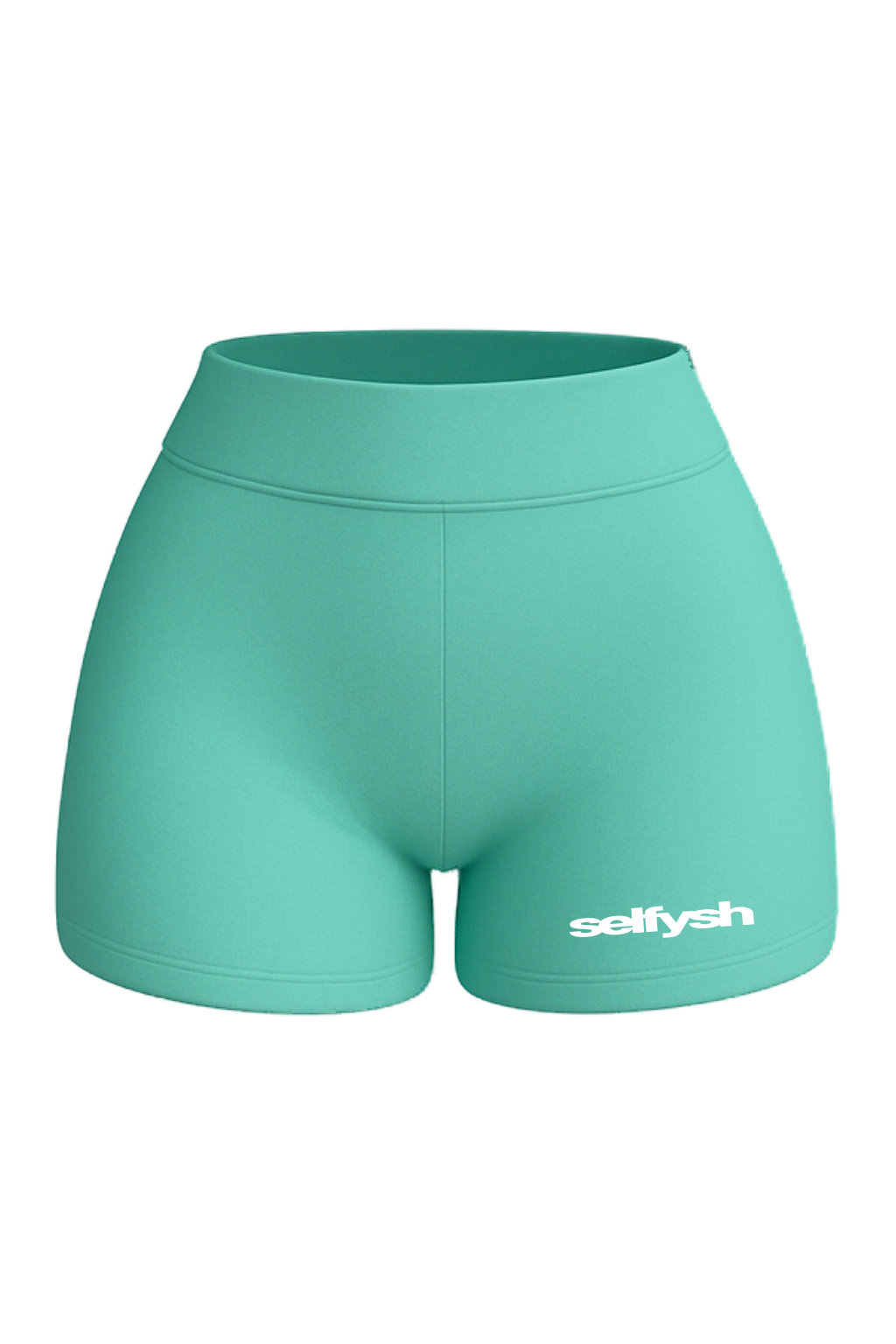 Mint High Rise Shorts