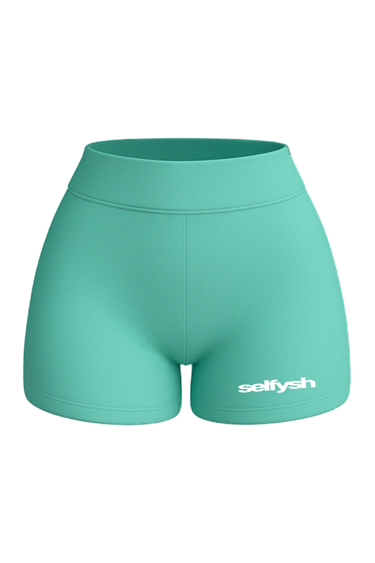 Mint High Rise Shorts
